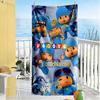 Pocoyo Customizable Name Beach Towel High Absorbency & Quick-Dry