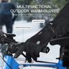 Yanbiguo Winter Thermal Cycling Gloves For Men&Women,Waterproof Warm Non-Slip Touch Screen Gloves For Outdoor Running,Driving