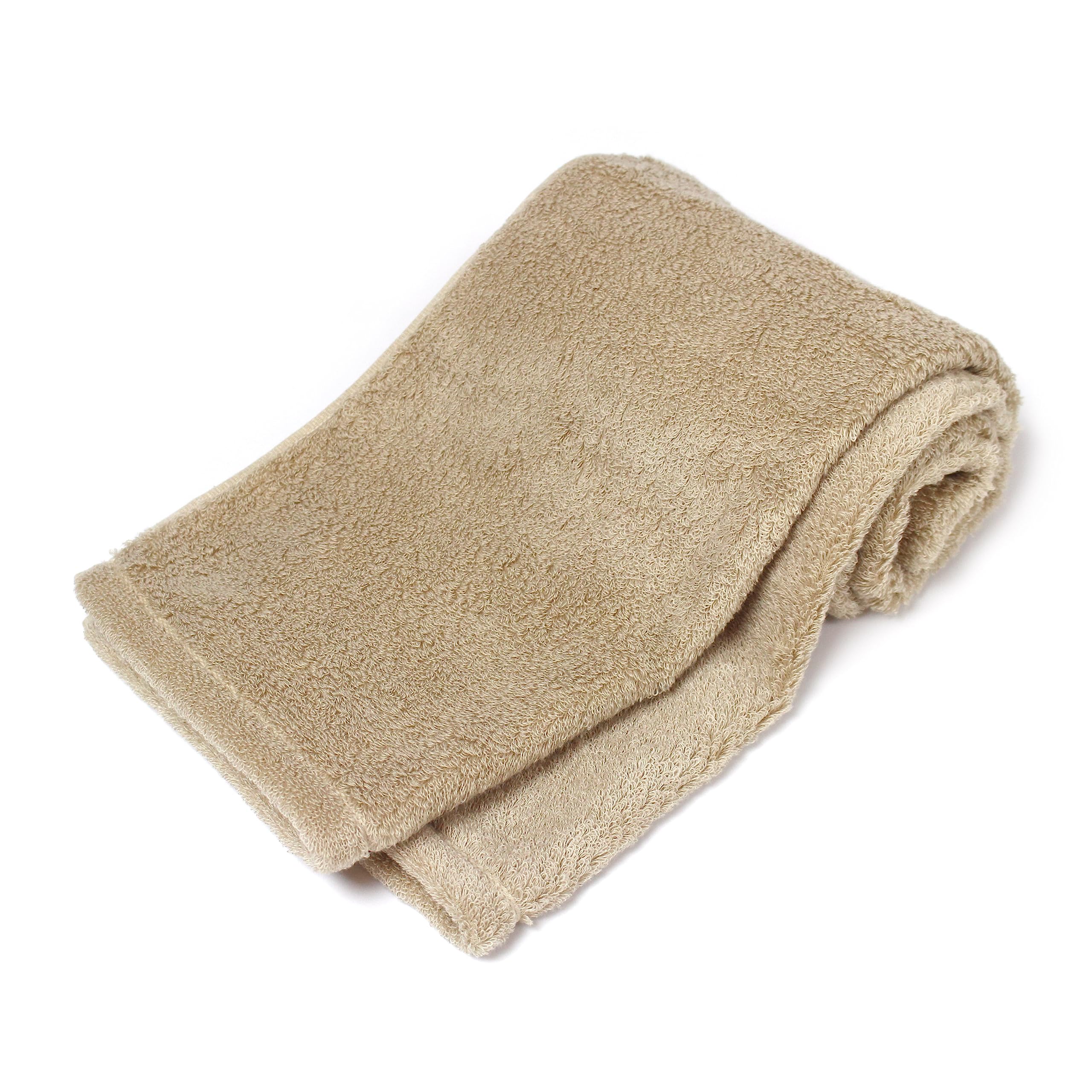 

Imabari Towel Iori Slim Bath Towel Made in Organic Imabari Mini Bath Small Bath Long Face Compact Hair Drying 120cm IORINO/Gentleness (Beige) Japan, бежевый