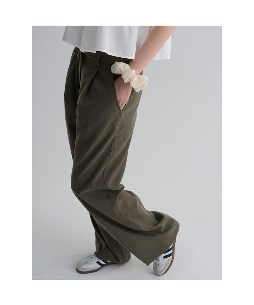 8seconds Tencel Cotton Wide Pants Khaki