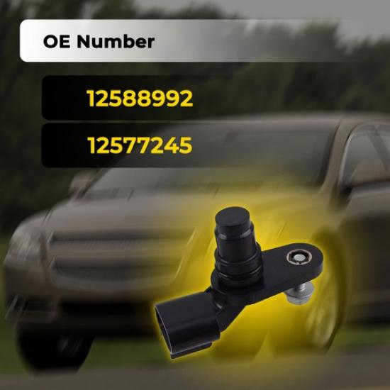 For Chevy Cobalt Equinox Impla Malibu 2X Camshaft 1X Crankshaft Position Sensor