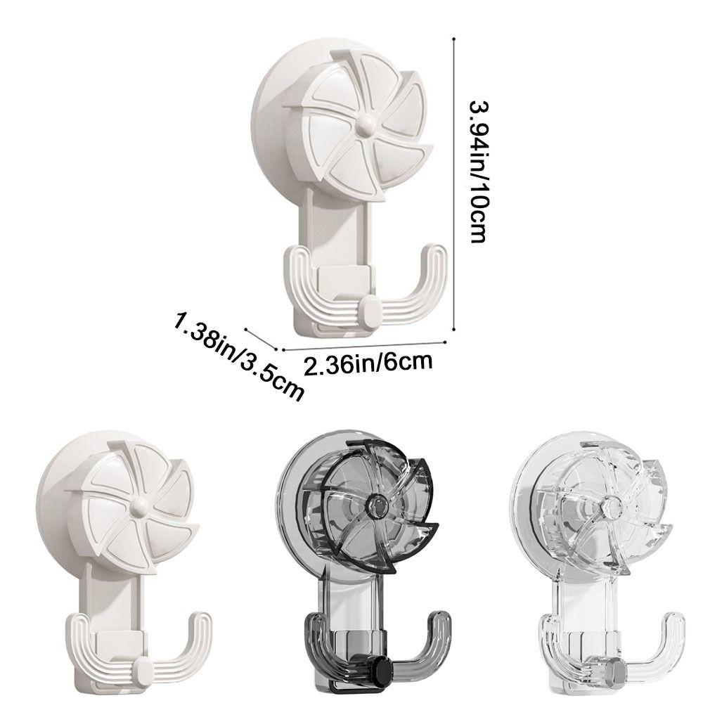 Plastic Suction Cup Hooks Punch Free Key Holder Light Luxury Wall Hanger  for Bathroom