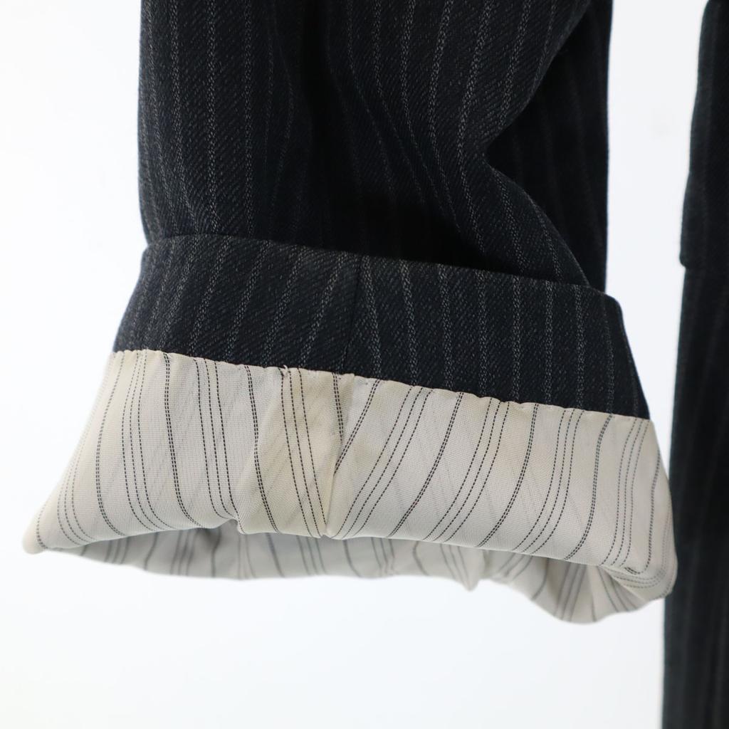 Green Label Relaxing UNITED ARROWS Stripe Pants Suit Setup 42 Men's Used