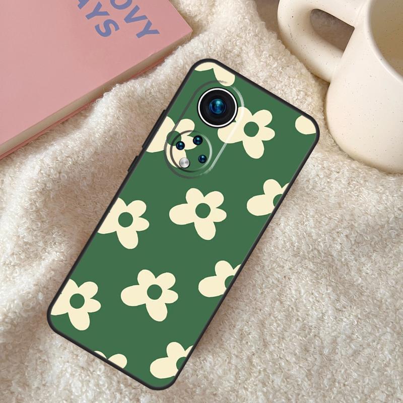 green aesthetic Funda For Huawei P20 P30 P40 P60 Pro P Smart Nova 9 5T Honor Magic5 Lite X8 X9 a 50 70 Case