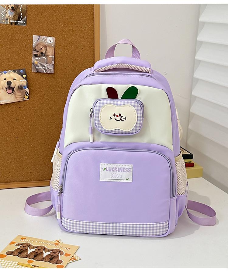 Cute Spacious And Cartoon Backpack For Students With Ergonomic Shoulder Straps Ideal For School And Everyday Use