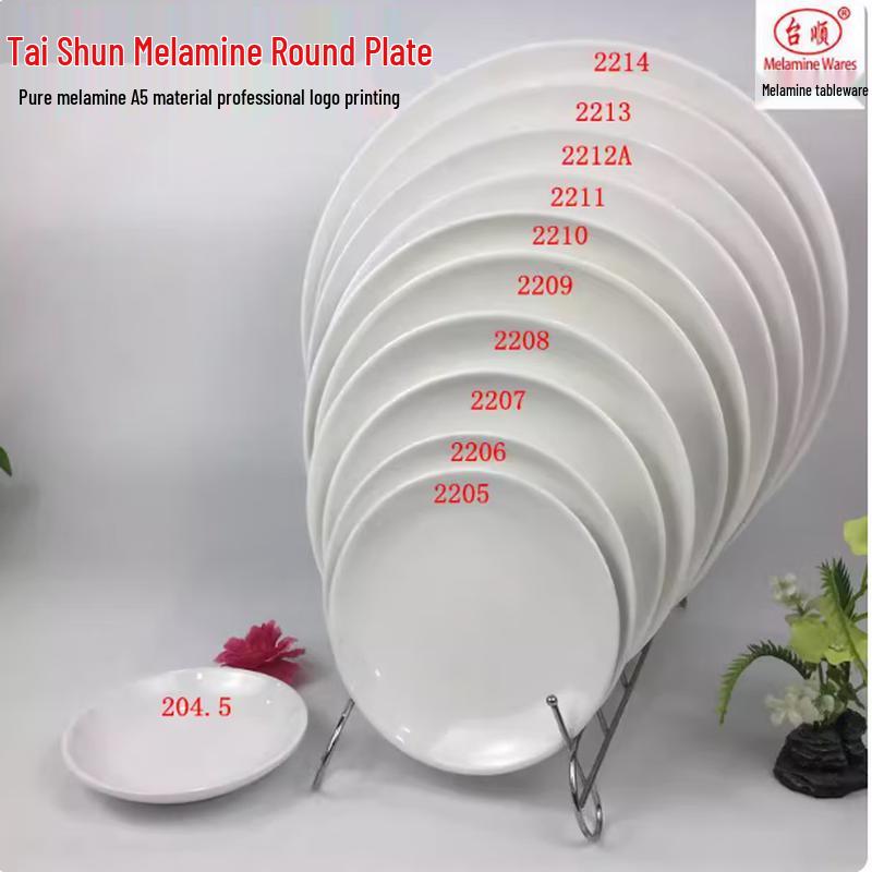 

Taisun SS-2208 Melamine Moonlight Dinner Plate (4-Pack)