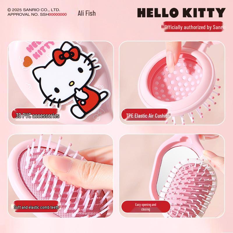 Sanrio Licensed Cute Cartoon Heart Air Cushion Massage Comb