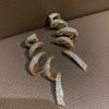 Exaggerated Earrings For Women, Banquet Dress Accessories, Zircon Sparkling Line Jewelry