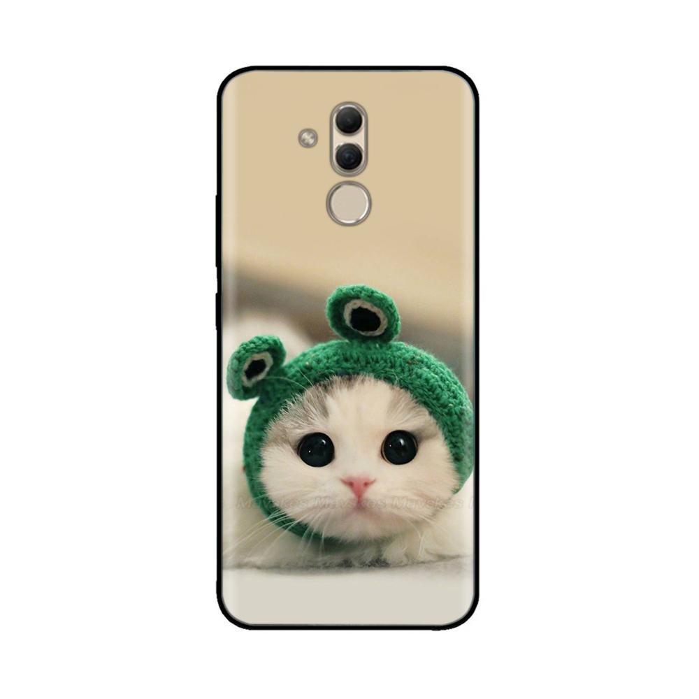 For Huawei Mate 20 Lite Case Cartoon Soft Silicone Phone Cover For Huawei Mate 20 Mate20 Pro Cases Bags Shockproof Painted Cover