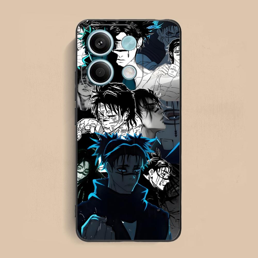 Jujutsu Kaisen Choso Handyhülle für Xiaomi Redmi Note 14 13 12 11 S Pro Plus 4G 5G Bunte Druckabdeckung Hülle Hübsch