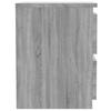 Nightstands 2 pcs Gray Sonoma 30*30*40 cm engineered wood