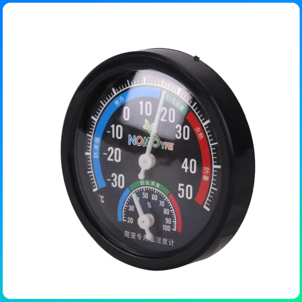 Rearing Box Thermometer Dual Gauges Humidity Gauge Dial Gauges Temperature Meter for Reptile Vivarium Rearing Box China Mainland