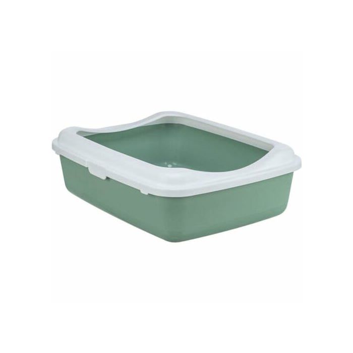 Klassisk kattlåda - TRIXIE - Grön - Salvia/vit - Mediano - Plast - Klassisk - 15x36x48 cm