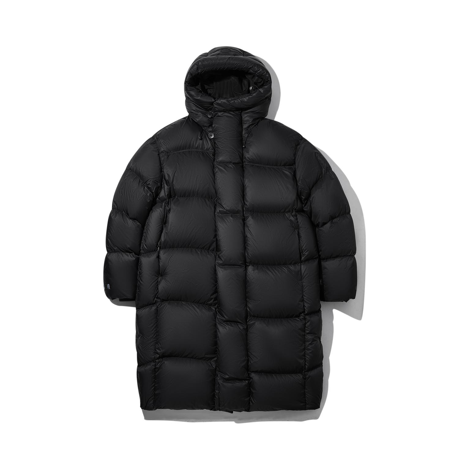 

Li Ning X Jackie Chan Collaboration Kung Fu Series Water-Resistant Loose 95% Duck Down Long Down Jacket Men outerwear AYMV301-2 XXL