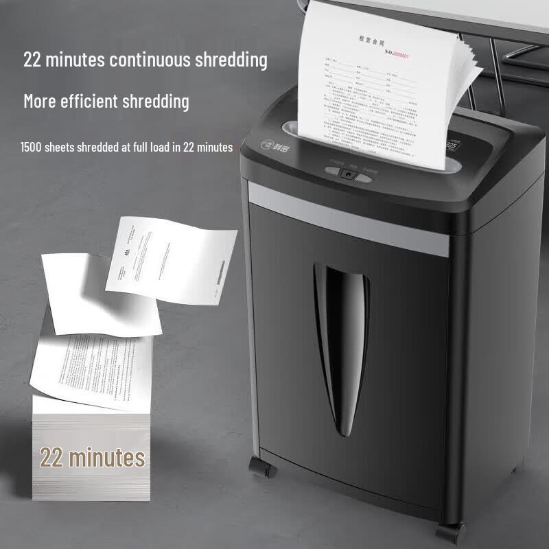 Comi C-838H High-Security Office Paper Shredder CN Plug (adapter Included)