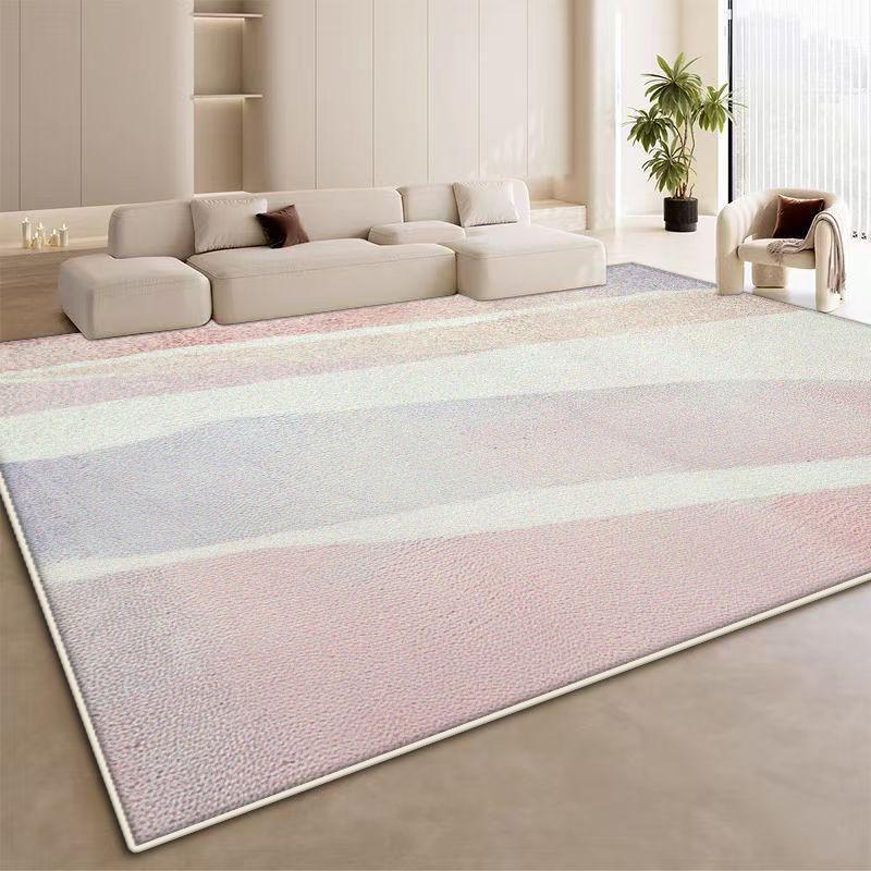 Einfacher Stil Farbverlauf Wohnzimmer Teppich Rutschfest Mädchenzimmer Senior Dekoration Teppich Große Größe Ankleidezimmer Schminktischmatte Leicht zu reinigen