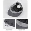 Women's Packable Open-Top Sun Hat Cap, Breathable Nylon Ponytail Style with Front Bill for Hiking and Holiday Travel