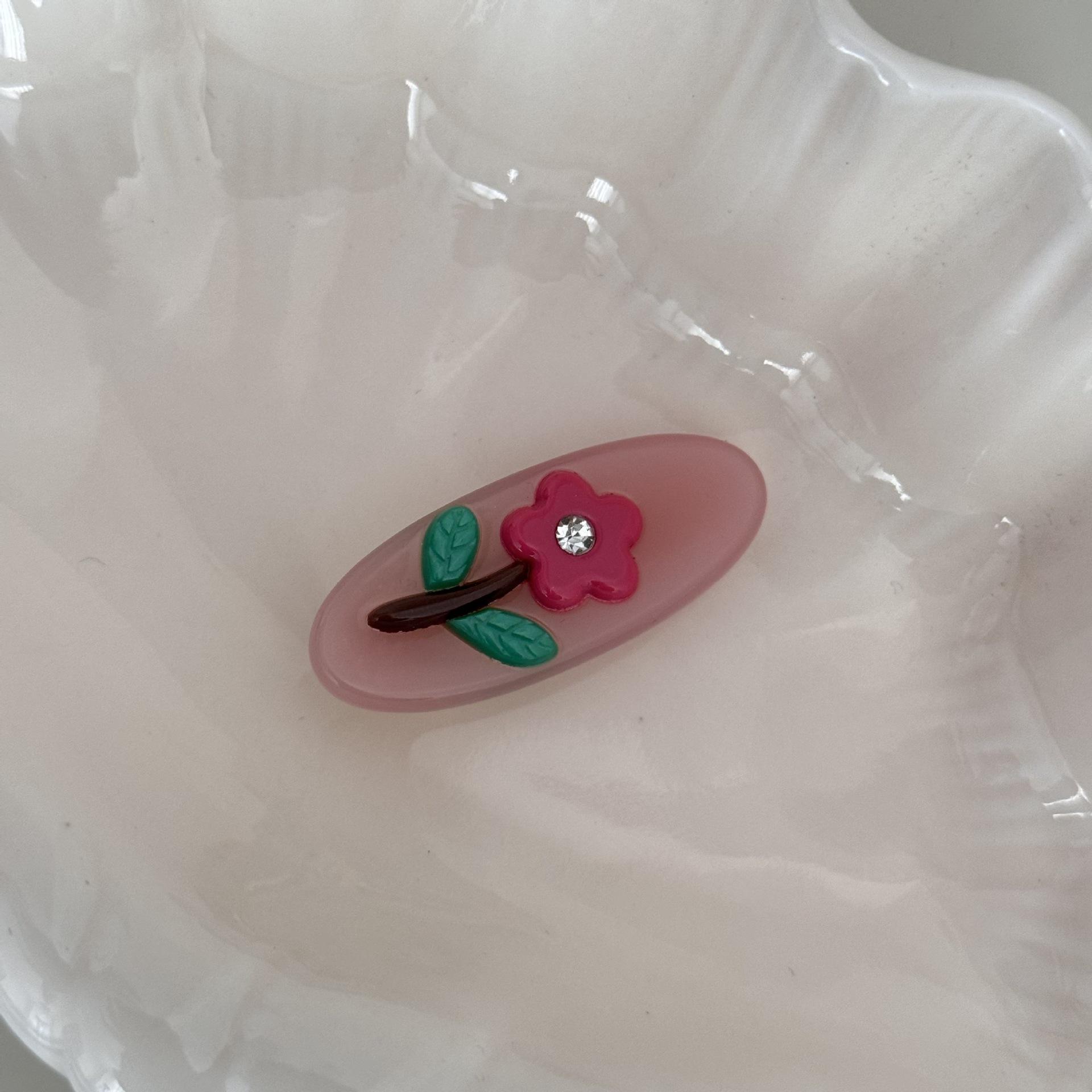 

Hair clips for girls women pin korean accessories flowers barrette Designer vintage popular fairy new in kpop sweets Kawaii