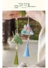 [Lisun] Dragon Boat Festival Embroidered Lotus Scented Sachet - Triangle Mugwort Leaf Zongzi Fragrance Bag