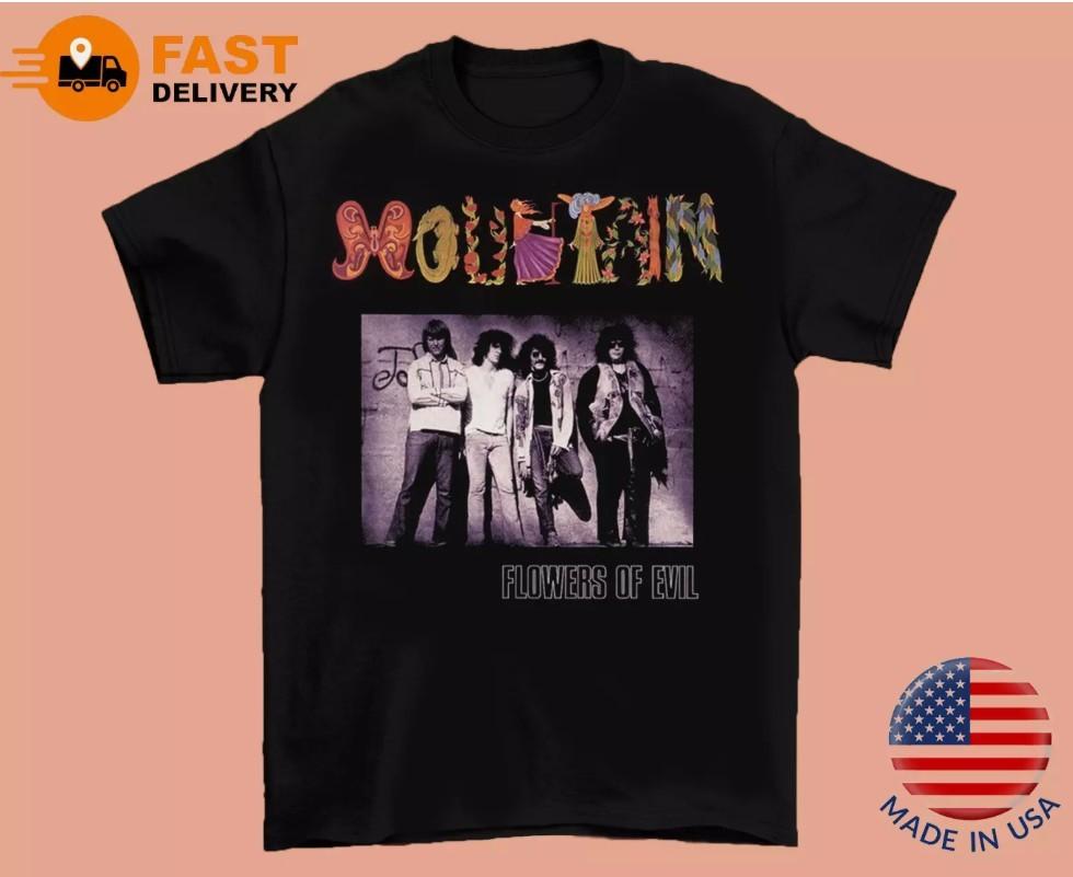 Merry Christmas Mountain Band Flowers Of Evil Collection  S-5XL Tee C22.20 Unisex T-Shirt XXL