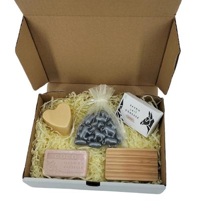 Soap Box - Coconut - 10 Coconut Bath Pearls - Donkey Milk Coconut
