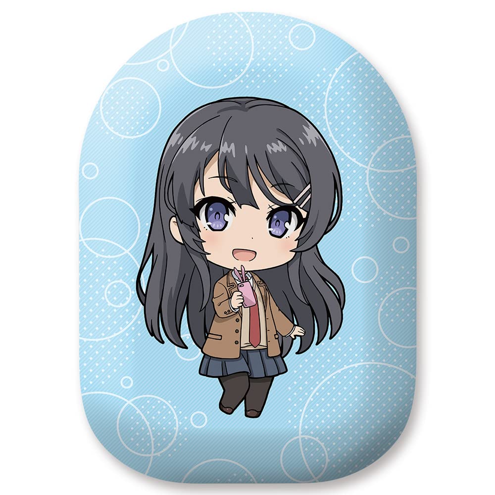 Azmaker Rascal Does Not Dream of Bunny Girl Senpai - Mai Sakurajima Cushion, Approx. 350mm, Polyester and Cotton