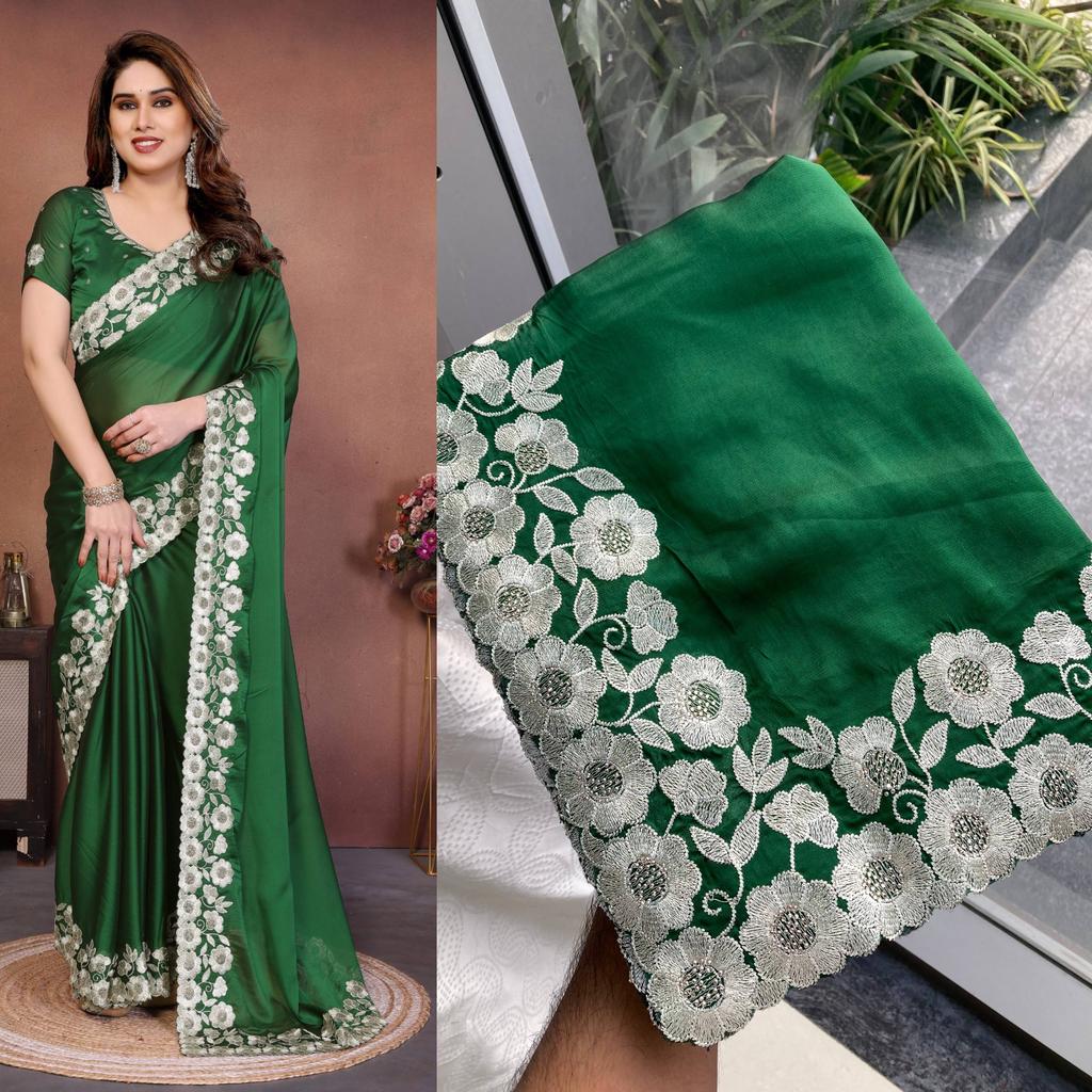 Premium Launch – Party Wear Soft Rangoli Silk Saree