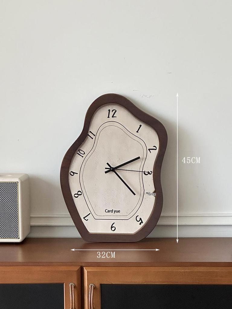 Retro Vinyl Record Wall & Desk Clock for Living Room or Office Decoration