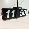 Flip Desk Clock Auto Flip Wall Mount Clock Battery Powered Large Numbers for Ideal Decoration for Home Office School Hotel Gifts