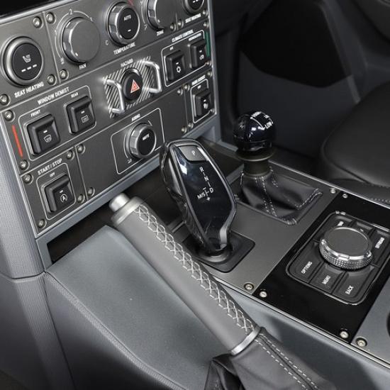 ABS Carbon fiber Car Gear Shift Knob Trim Cover For Ineos Grenadier -25