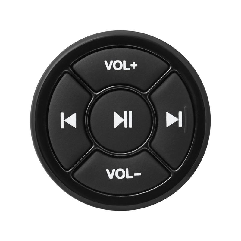 For Car Motorcycle Bike Steering Wheel Wireless Bluetooth-compatible Media Button Remote Controller 5 Keys Car DVD Music Player