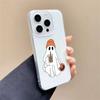 Halloween Weißes IMD Handyhülle für Apple 17PROMAX Klein Frisch Kreative Handyhülle