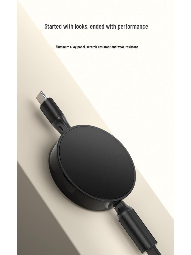 100W/27W PD Fast Charging Retractable Cable for Apple & Huawei Laptops