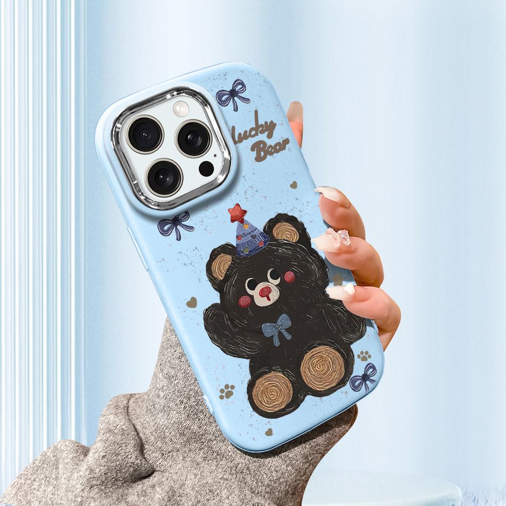 

Сплошной цвет с серебряным краем линзы, жирный корпус, мягкий жидкий силиконовый чехол из ТПУ, противоударный чехол для телефона для Huawei Honor iPhone Infinix Tecno Vivo Vivo V40 Pro 5G синий