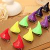 4 Pairs Small Demon Devil Horn Hair Clips Metal Clip Luminous Funny Halloween Hairpins Cosplay Costume