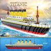 4000+ Pezzi Set di Costruzione Titanic di Alta Qualità Crociera di Alta Qualità Nave di Alta Qualità Edificio di Alta Qualità Blocchi di Alta Qualità Moc di Alta Qualità