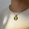Elegant 2025 Gold Titanium Steel Clavicle Necklace for Women – Non-Fading, Light Luxury, Versatile, and Fashionable.