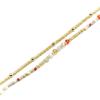 Bracelet - LUXENTER - Guth - Argent 925 - Or jaune 18k - Cristal multicolore