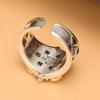 Men's Vintage Opening Punk Wind Anchor Personality Mechanical Hip Hop Trend Thai Silver Single Ring