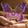 Mother's Day Acrylic Decoration, Mom Purple Butterfly-shaped Acrylic Decoration Gift for Mother, Party Decoration Bookshelf Desk Table Decoration, Nu