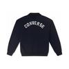 New Converse Sweatshirt Unisex Black 10026553-A01