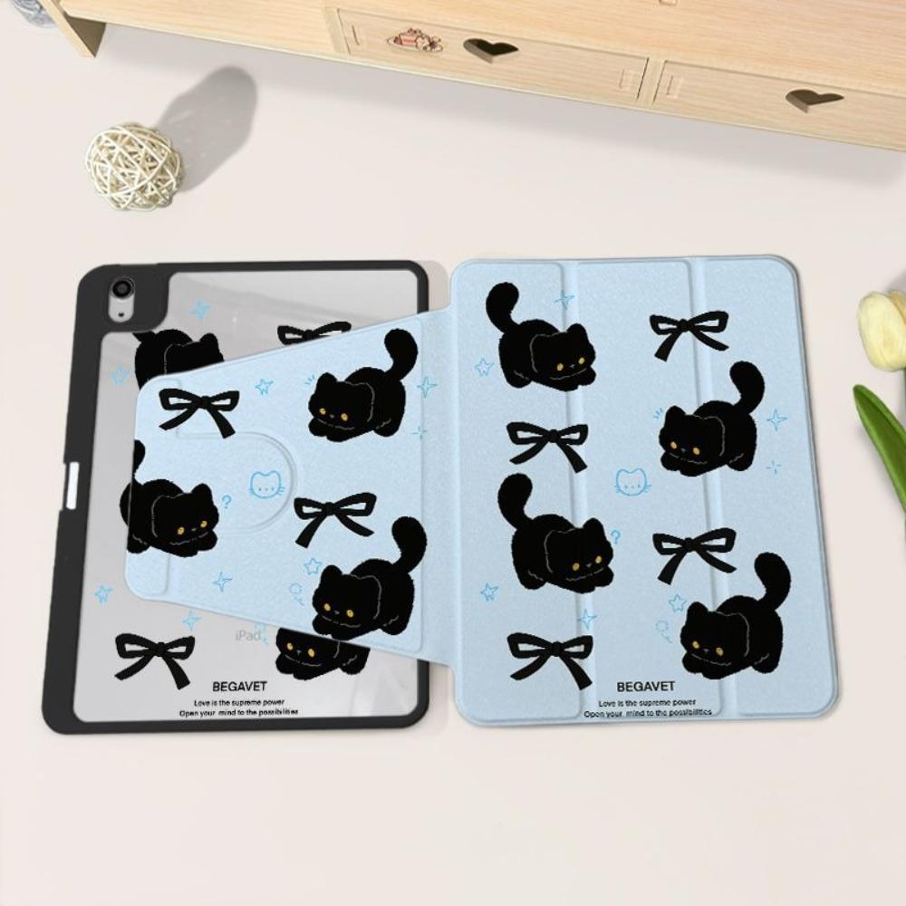 Rotating Stand Tablet Cover for IPad Air 3 Gen Pro 11 2nd 3rd 4th 10.2 Funda Cover IPad 2017 2018 9.7inch Air6 5 4 10.9 Cute