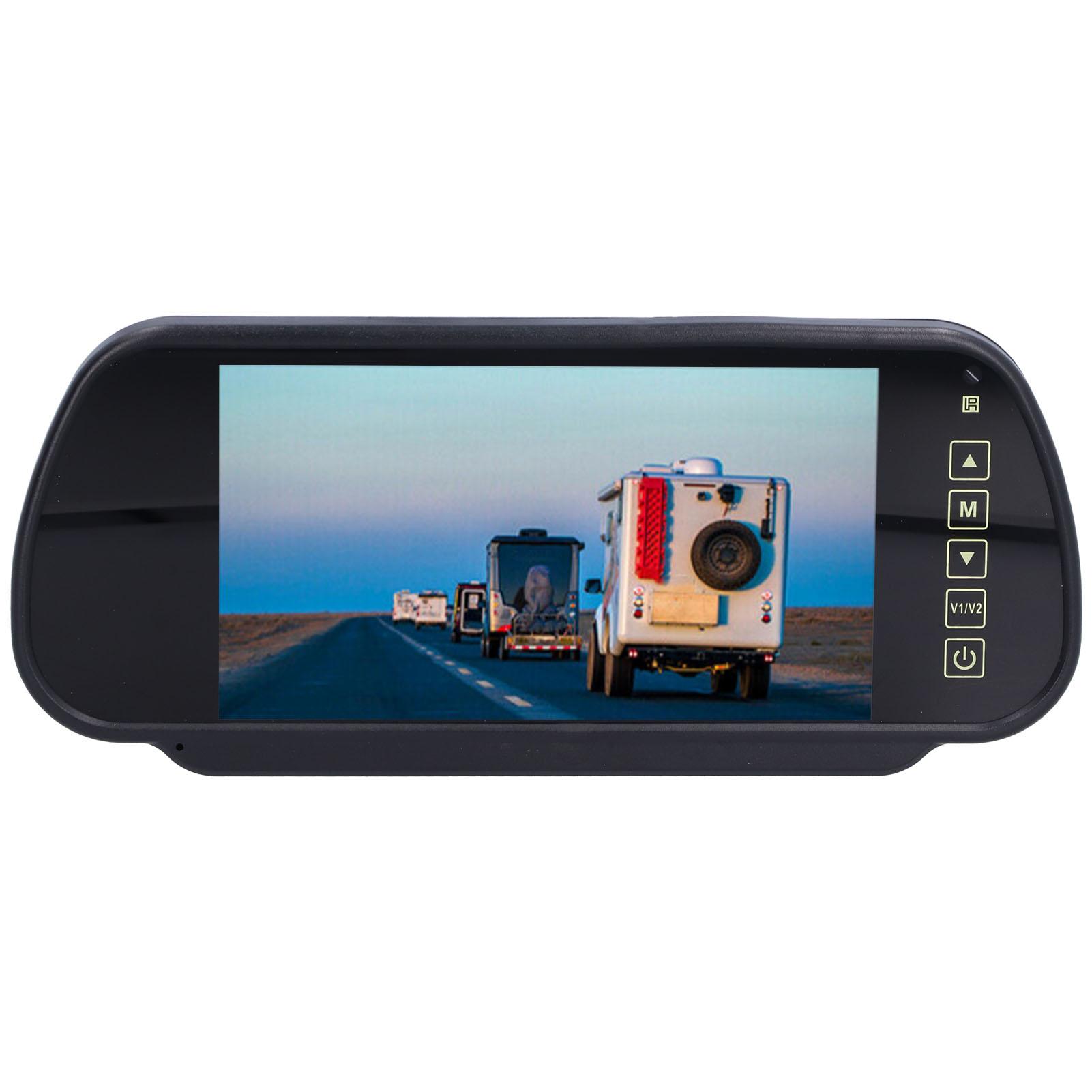 

7-дюймовый монитор заднего вида, цветной TFT LCD HD экран, автомобильная система резервного копирования, заднего хода и парковки