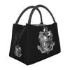 Monster Hunter World Isolierte Lunchtasche für Damen Bento-Aufbewahrung Lebensmittelbehälter Auslaufsicherer Behälter Kühltasche Thermische Lunchbox Tragetasche