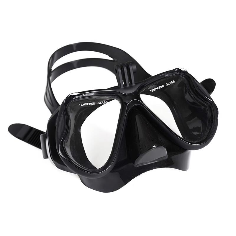 PooLean Liquid Silicone Snorkeling Mask for Action Cameras