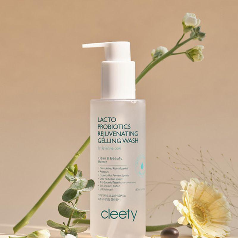 Лакто Пробиотики Омолаживающий Гелевый Гель для Умывания Женский Очищающий Гель 180 мл