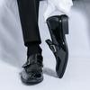 Men Loafers Street Style Monks Formal Business Wedding Dress Prom Blazers Tuxedo Party Shoes Large Size