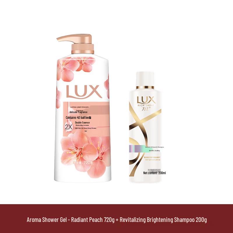 Lux Scented Body Wash & Shampoo Set