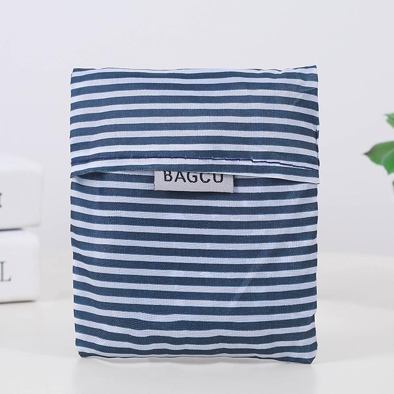 Eco-Friendly Large Capacity Foldable Tote Bag with Logo Print - Creative and Portable Design