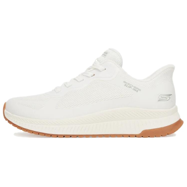 Skechers Bobs Squad 4 Comfortable Versatile Low-Top Running Shoes Women sneaker White 117624-WHT 37